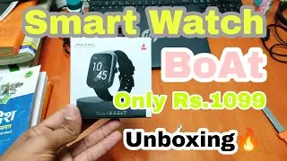 BoAt Wave beat smartwatch unboxing | BoAt smartwatch