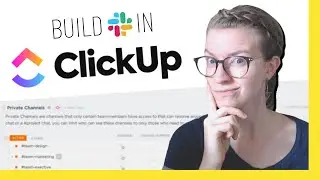 How to replace Slack with ClickUp ( Template Tour )