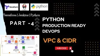 Python Production Deployment | Devops | VPC & Components Explained | PART- 4