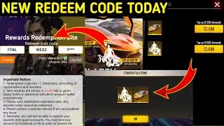 FREE FIRE REDEEM CODE TODAY 8 JUNE | GET GOLDEN POKER MP40 FOR FREE | FF NEW REDEEM CODE TODAY