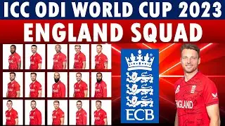 ICC ODI World Cup 2023 England Squad: England squad for ICC ODI World Cup 2023 announced.