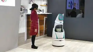 東芝テック 「FollowSroo」 後ろをついていくことも #リテールテック2023
