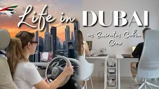 Living in DUBAI as EMIRATES CABIN CREW ✈️ a Day in my Life ✨VLOG ✨