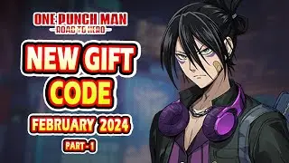 One Punch Man Road to Hero New Code | One Punch Man New Gift Code February 2024 (Part - 1)