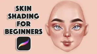 Skin Shading for Beginners in Procreate | Procreate Tutorial for Beginners