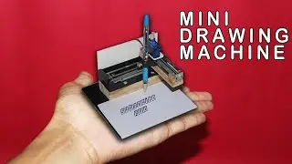 How to make Mini CNC Drawing Machine | Arduino Project