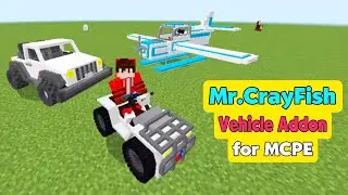 MrCrayFish Vehicle Mod for Minecraft PE 1.19+