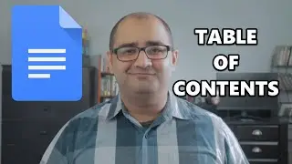 How to Create a Table of Contents With Page Number Alignment in Google Docs