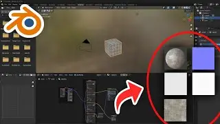 How to Add Textures in Blender | Set Up PBR Materials