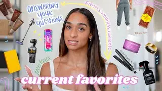 ALL OF MY FAVORITES | fitness, wellness, beauty, home, EVERYTHING I'm loving | UPDATED Q&A