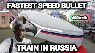 Russia unveils it's fastest speed bullet 🚅 train with a speed of 400km/h