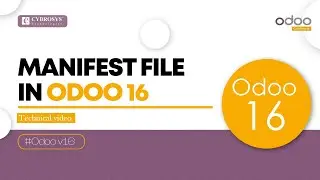 How to Create Manifest File in Odoo 16 | Odoo 16 Development Tutorials