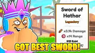 I Got New best SWORD & defeat Boss in Roblox Sword Warrior Simulator!