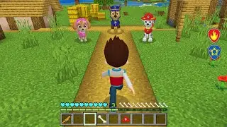 How to Play Ryder (Paw Patrol) in Minecraft - Gameplay - Coffin Meme