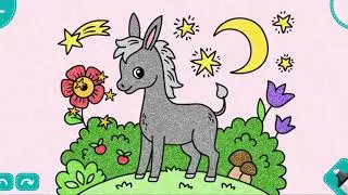 Unicorn Drawing, Colouring and Painting for Toddlers, Kid's, Child | How to Draw Magical Unicorn