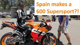 INTRO 2 Clicks Out: CBR600RR Repsol Replica riding skills & suspension