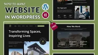 How to Make a FREE Website on WordPress | Using Free Theme and Plugins