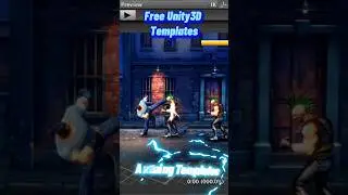 Unity3D Free Assets - Beat 'Em Up Template. 100+ Unity Assets Giveaway.  