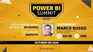 Power BI Summit 2020 - Calculation Groups com Marco Russo