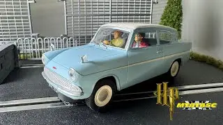 Scalextric Harry Potter Ford Anglia 105E Slot Car / New for 2024