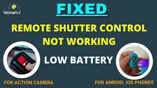 Fixed Selfie Remote Shutter/ Action Camera Remote Control Not Working – Replacing Battery