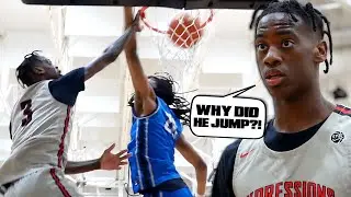#1 FRESHMAN In The Country DUNKS ALL OVER DEFENDER!! AJ Dybantsa GOES OFF vs Team Durant