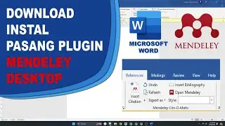 Cara Mendownload dan Instal Mendeley Desktop di Windows dan Instal di Microsoft Word