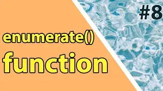 How to use Python enumerate() built-in function