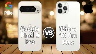 Google Pixel 9 Pro Vs iPhone 16 Pro Max  | Full comparison ⚡ Which one is Best?