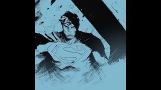 How to draw superman 2.0 on ipadpro procreate