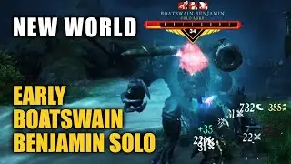 Boatswain Benjamin SOLO - New World PVE (leveling)