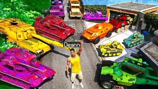 Thu Thập SIÊU XE TĂNG BÍ MẬT Trong GTA 5!