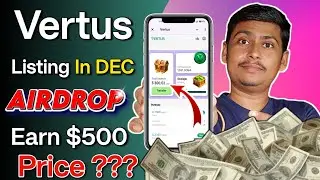 Vertus Mining App | Vertus New Mining | Vertus Airdrop | Vertus Price | Telegram New Mining App