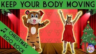 Christmas Songs | Kids Dance Along | Christmas Roo Rock by Pevan and Sarah | Brain Break