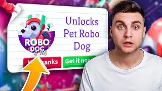 3 СПОСОБА как ПОЛУЧИТЬ РОБО-СОБАКУ БЕСПЛАТНО в Адопт Ми Роблокс! Пет Robo-Dog Adopt Me Roblox Брайс