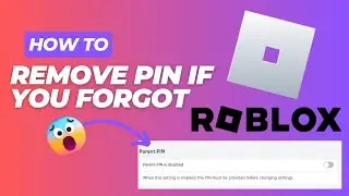 How to actually reset or remove roblox pin if you forgot on mobile or pc! (Change roblox pin Guide)