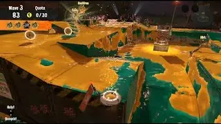 Splatoon 3- 3 Grizzco sloshers against Glowflies? This should be easy- Oh..