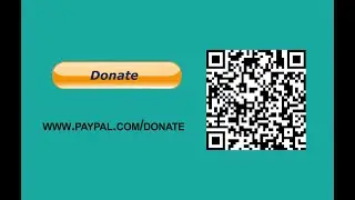 How to create a Paypal Donate button a donate link and a donate QR Code 2020