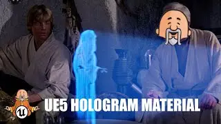 How to make Hologram Effects - Unreal Engine 5 Tutorial