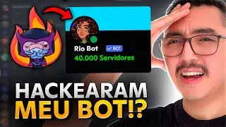 HACKEARAM MEU BOT de ECONOMIA de 40.000 SERVIDORES!?