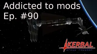 KSP S01E090 - Возвращение с Дюны и дела на орбите Кёрбина (русский летсплей)