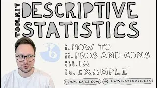 TOOLKIT: DESCRIPTIVE STATISTICS / IB BUSINESS MANAGEMENT / how to use, pros and cons, IA, example