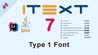 #8 Add Font in PDF : iText Java