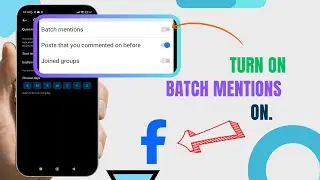 Turn On Batch Mentions On Facebook Lite. |Technologyglance