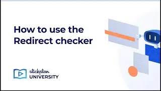 How to use the Redirect Checker