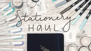 Stationery Haul | Bullet Journal Supplies, Zebra Mildliners, Tombow Brushpens, Washi Tapes...