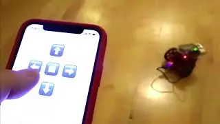 Raspberry Pi, Python robot controlled over WiFi using MQTT, with iOS app built in Swift + CocoaMQTT