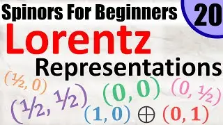 Spinors for Beginners 20: Lorentz Group / Algebra Representation Theory