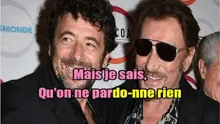 Johnny Hallyday & P  Bruel  Et Puis Je Sais Live Stade De France 1998 DUO