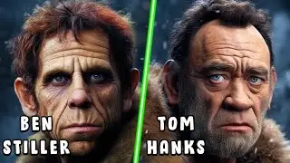 Celebrities Turned Into Neanderthals!